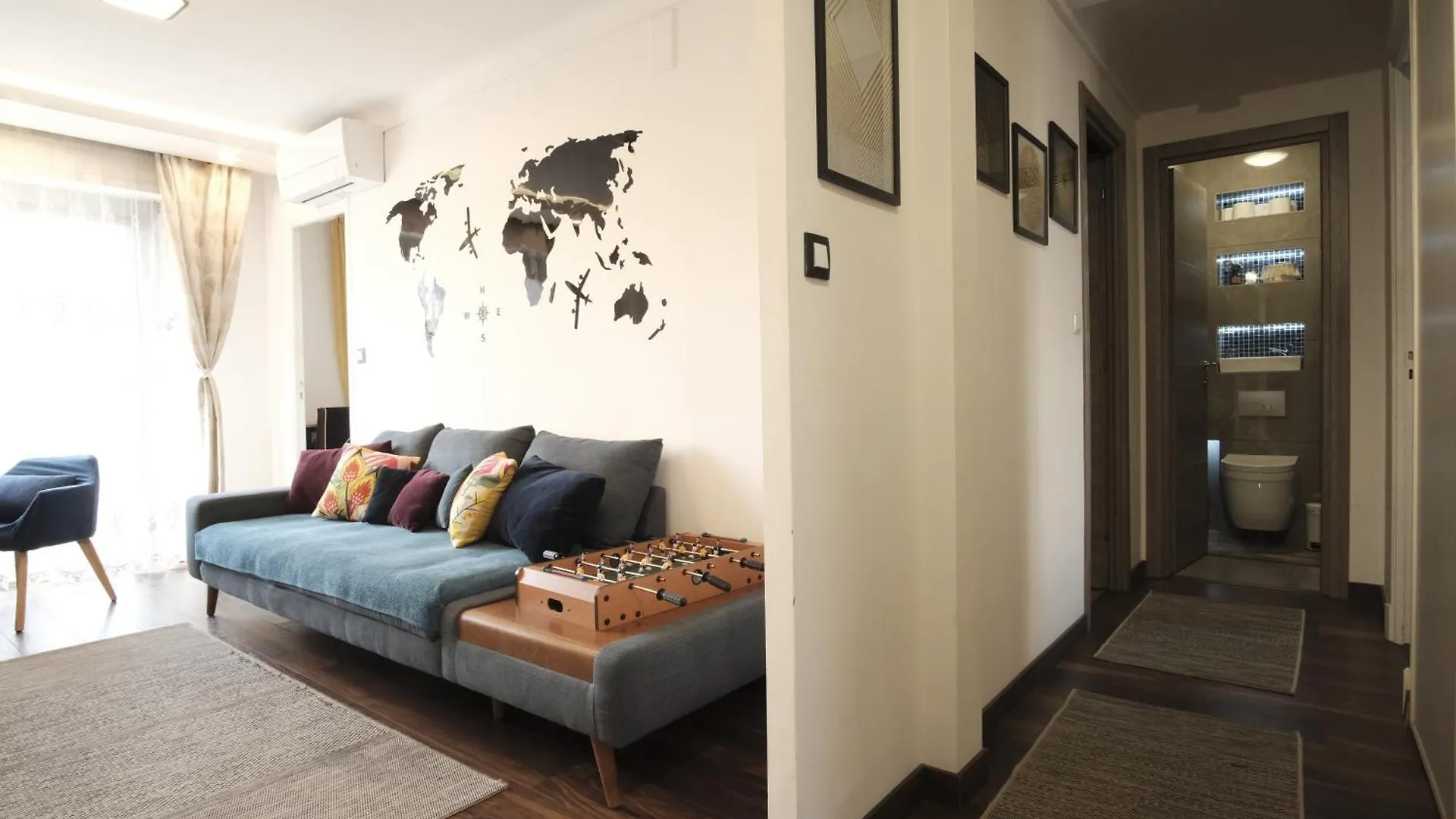 Charming Ac 2-Bedroom Apartment Antibes City Center Family, Couples Friendly Francia